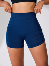 Side Ruched High Rise Active Shorts OutfitFlow
